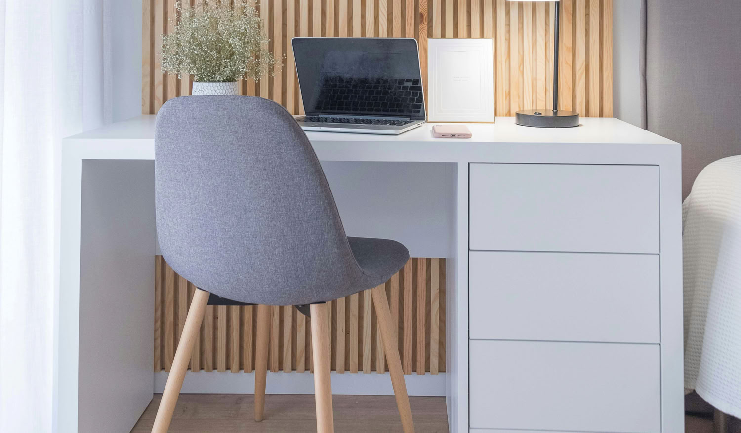 Black Kettle Beside Condiment Shakers and Green Fruits and Plants on Tray on Brown Wooden Table